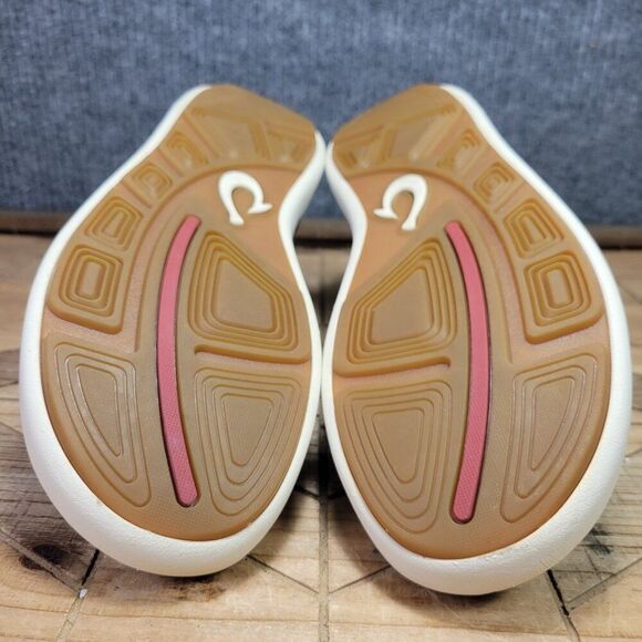 Olukai Moku Pae Shoes Mens 9 Grey Sneakers Mesh Slip On Comfort Casual‎ Sneakers - Picture 9 of 11